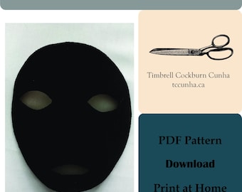 Moretta Masquerade Mask Pattern