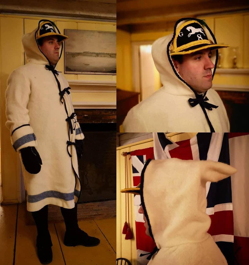 18th Century Capote Coat Pattern Capote Pattern