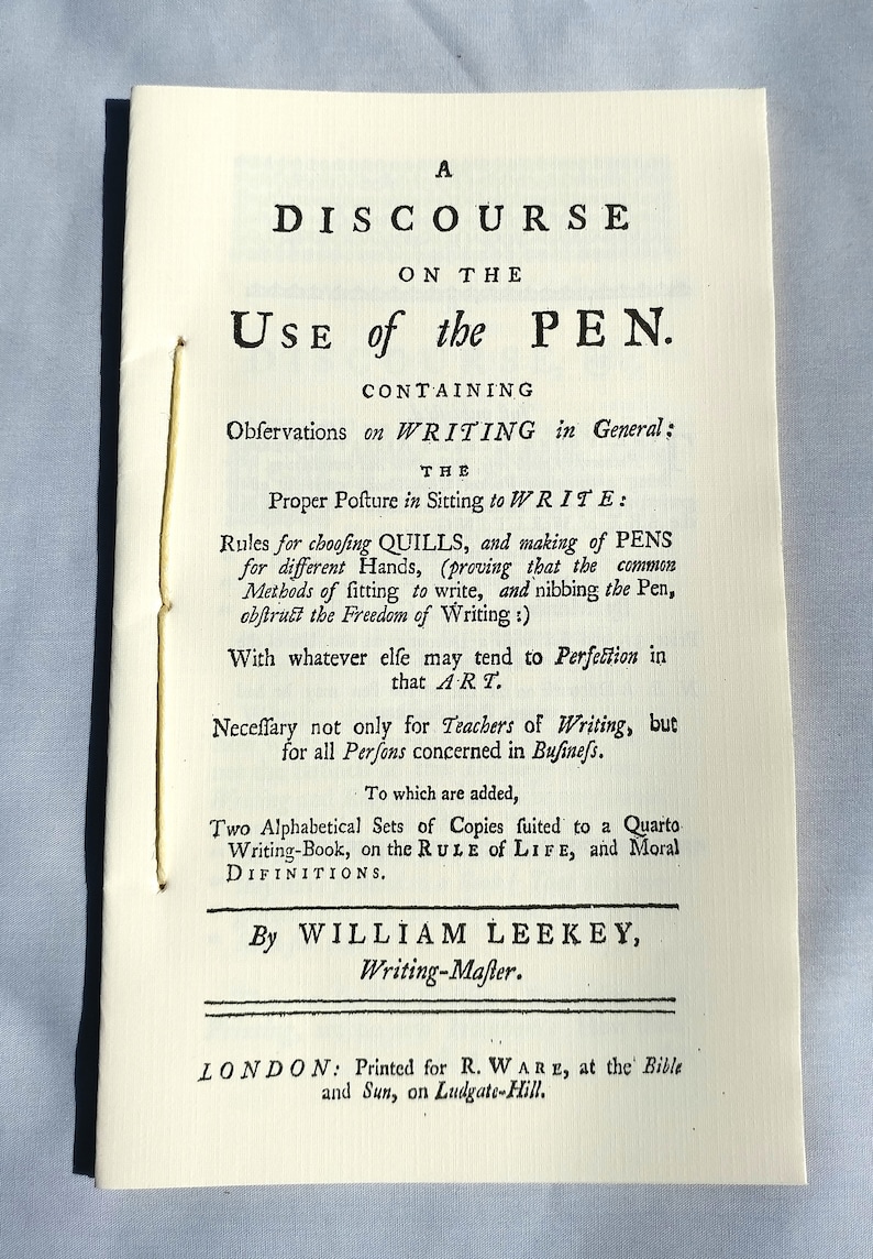 A Discourse on the Use of the Pen image 1