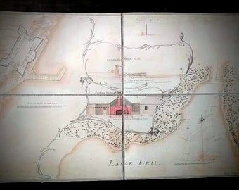 Map of Fort Erie - 1764