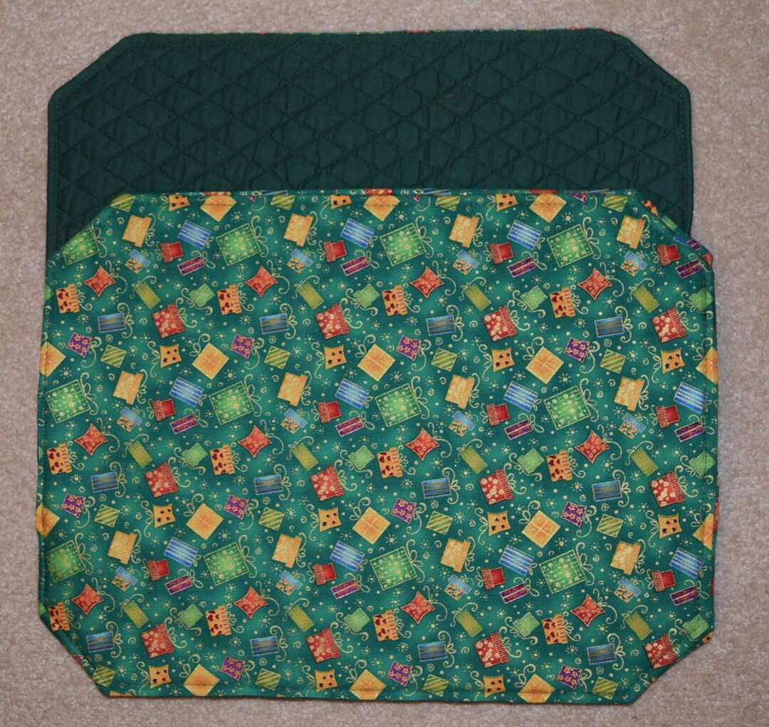 XMAS Colorful Gift Boxes Print Placemats Set of 4 - Etsy
