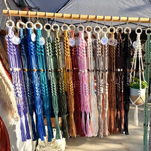 Macrame Plant Hanger 6 inch - 10 inch pots