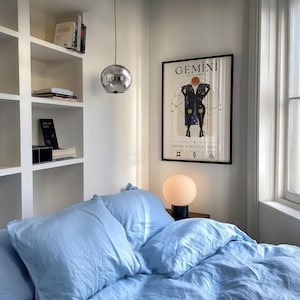 Gemini Zodiac Digital Print – Celestial Wall Art for Astrology Lovers | Instant Download | Gemini Star Sign Art for Home Decor