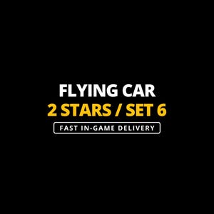 Coche volador de 2 estrellas, set 06