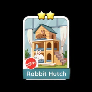 Monopoly GO Sticker Rabbit Hutch 2 Stars Set 05