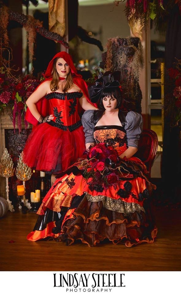 halloween wedding dresses