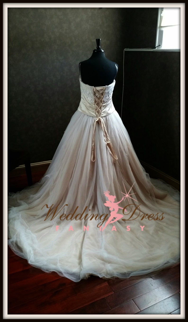 Stunning Cream Wedding Dress With Sweetheart Neckline Etsy