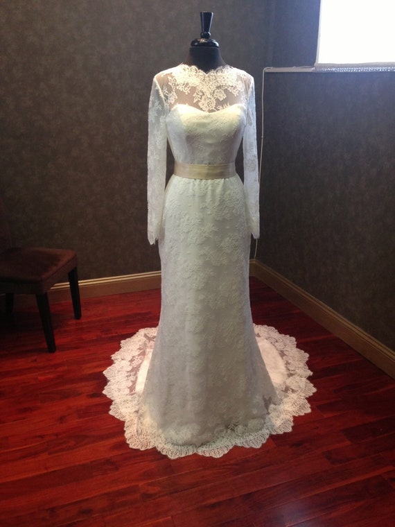 chantilly lace bridal
