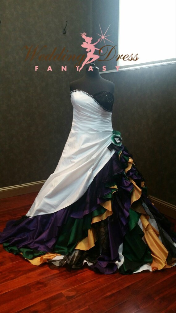 mardi gras gown