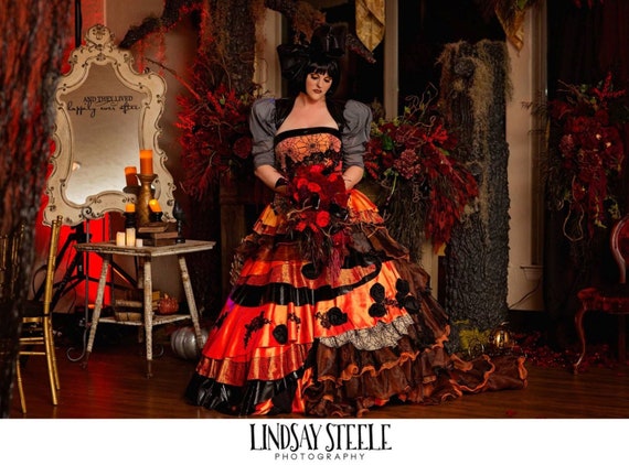 halloween wedding dresses