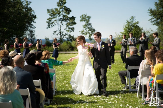 Vintage swing top wedding dress