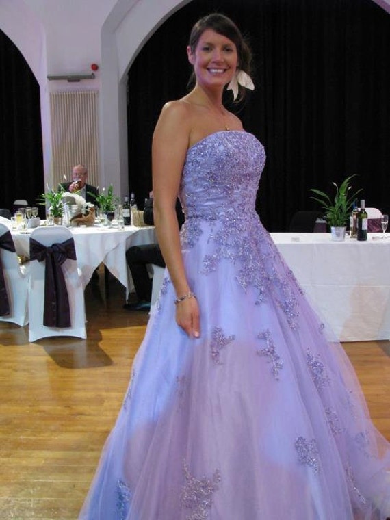 Purple Wedding Dress