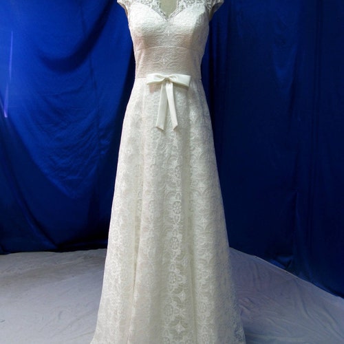 Country Wedding Dress Vintage Inspired Boho Wedding Dress - Etsy