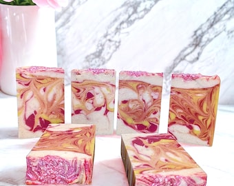 Bar Soap Handmade Shea Butter Coconut Milk: Camellia Sugar