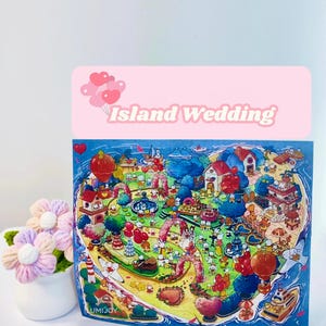 DIY 3D Aufkleber Szene, große Aufkleber, DIY Aufkleber, 3D-Deco-Aufkleber, Hochzeitsfeier, Urlaub Geschenk, Geschenk für Mädchen, heiraten, niedlich, Heilung