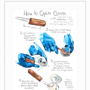 How to Open Clams