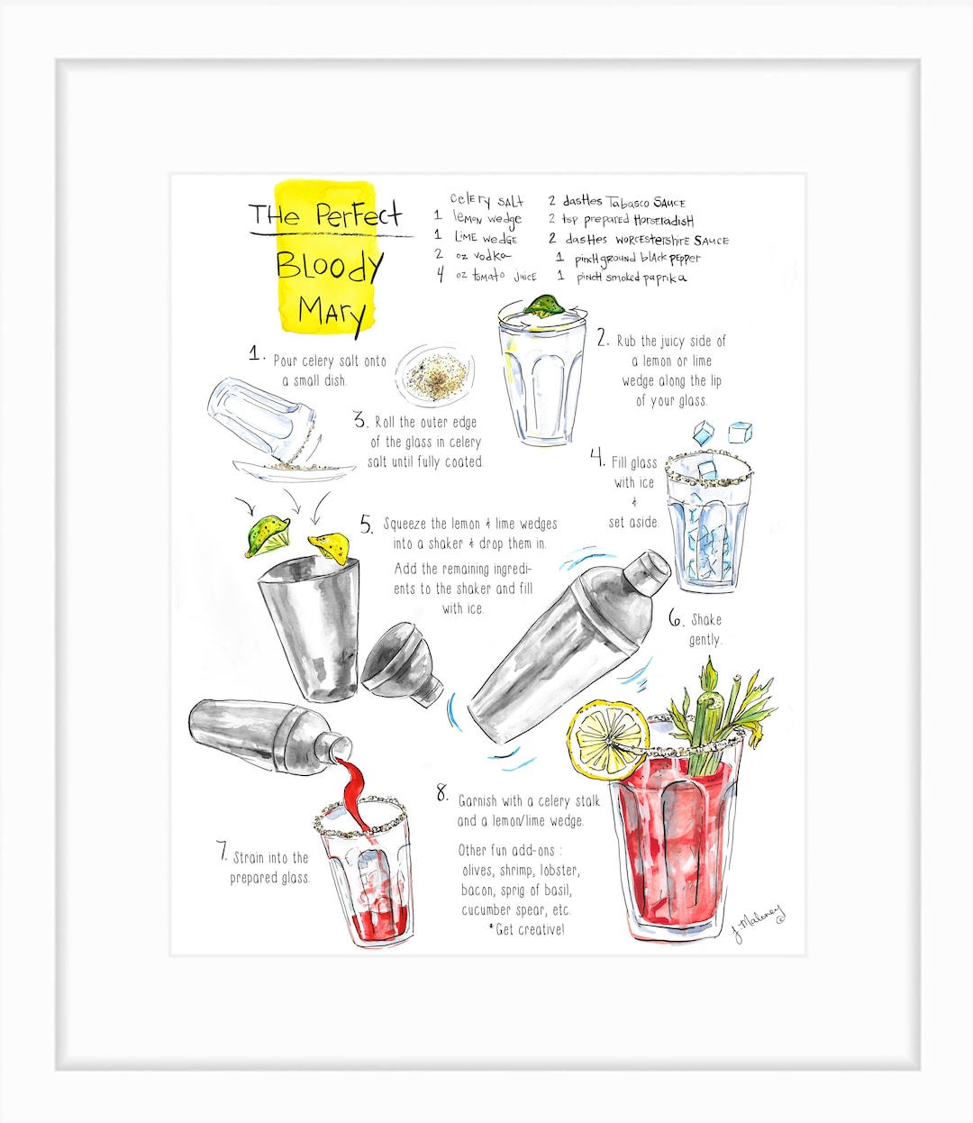 Bloody Mary Recipe - the Perfect Bloody Mary - A Step by Step ...
