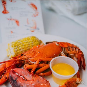 How To Eat a Lobster Table Cards Instructional Cards Lobster Bake Place Setting Bridal Shower Rehearsal Dinner Decor image 6