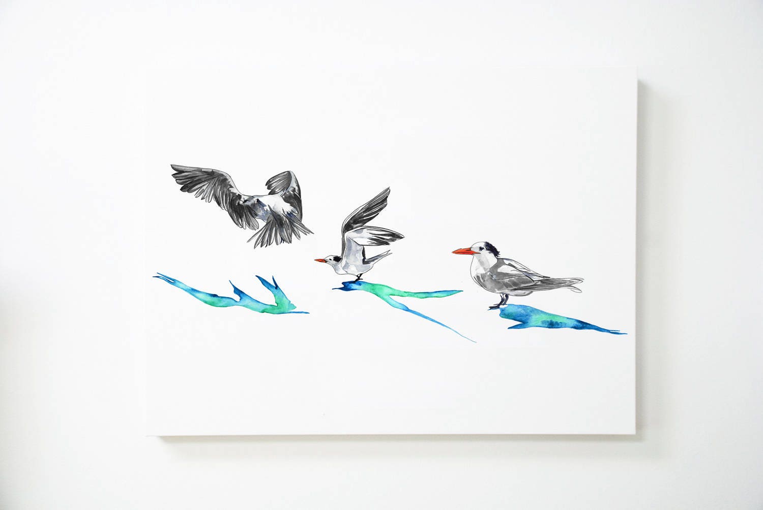 Royal Terns Take Flight - Etsy