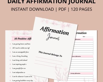TÄGLICHES AFFIRMATIONSJOURNAL