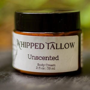 Whipped Tallow Face & Body Cream – Unscented