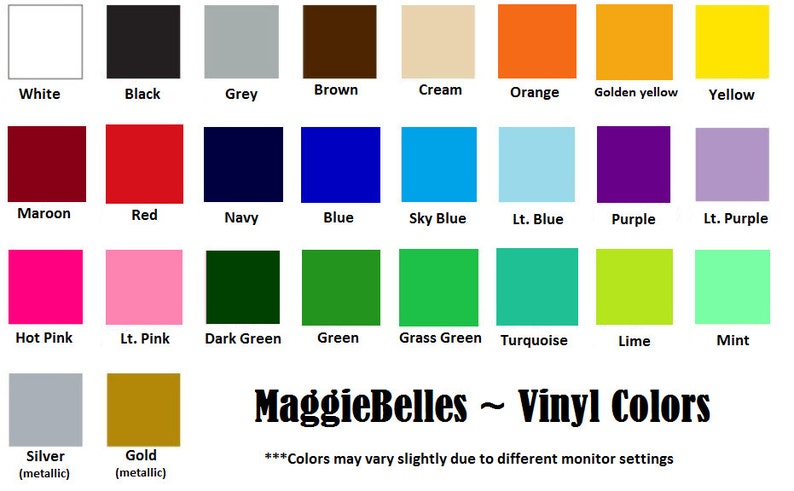 Polka dot vinyl decal sheet 25 each 4 sheets 100 dots total DIY image 4