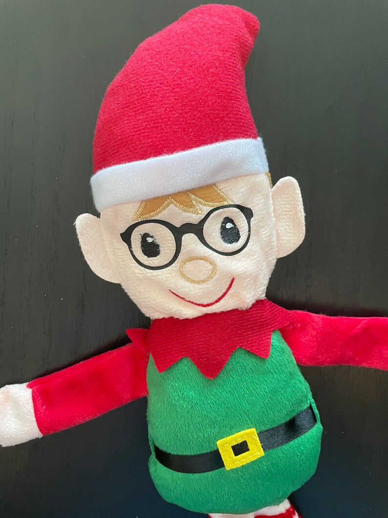 Plush Personalized Elf -Customized Elves Christmas - Foto 4