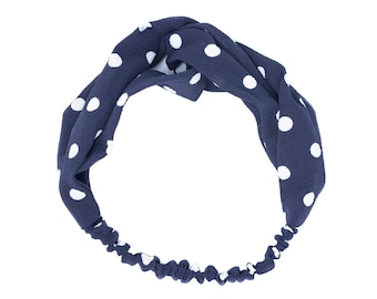 Stirnband, Haarband, Punkte, Polka Dots