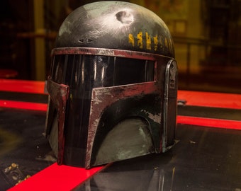 Mandalorian Mercenary Helmet Customizable*** (Star Wars, Empire Strikes Back, A New Hope, The Last Jedi, No Incinerations,