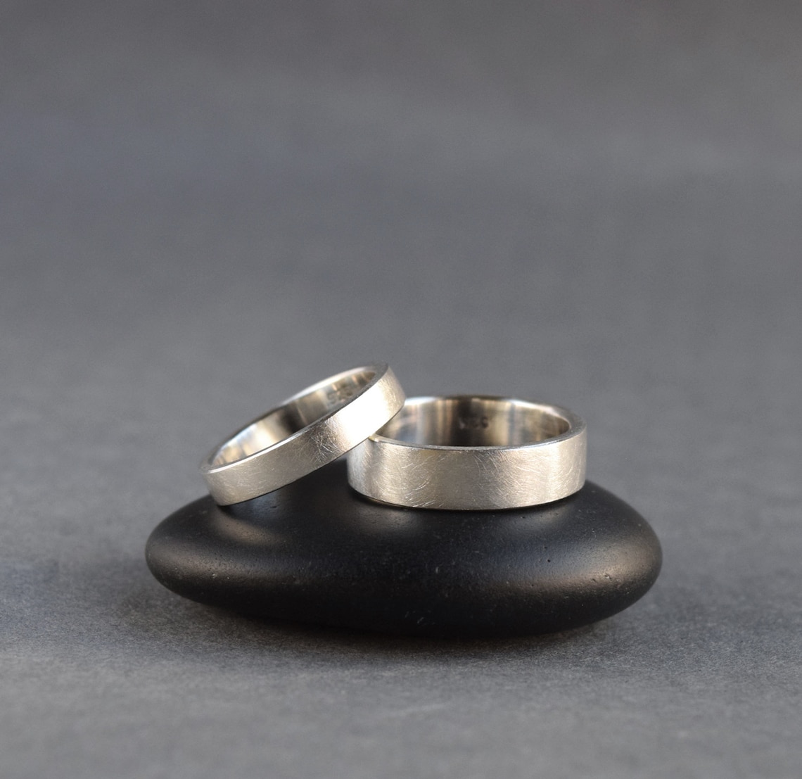 Anillo Atlante 6mm Plata Sólida Ley.925 Talla 8 | Meses sin interés