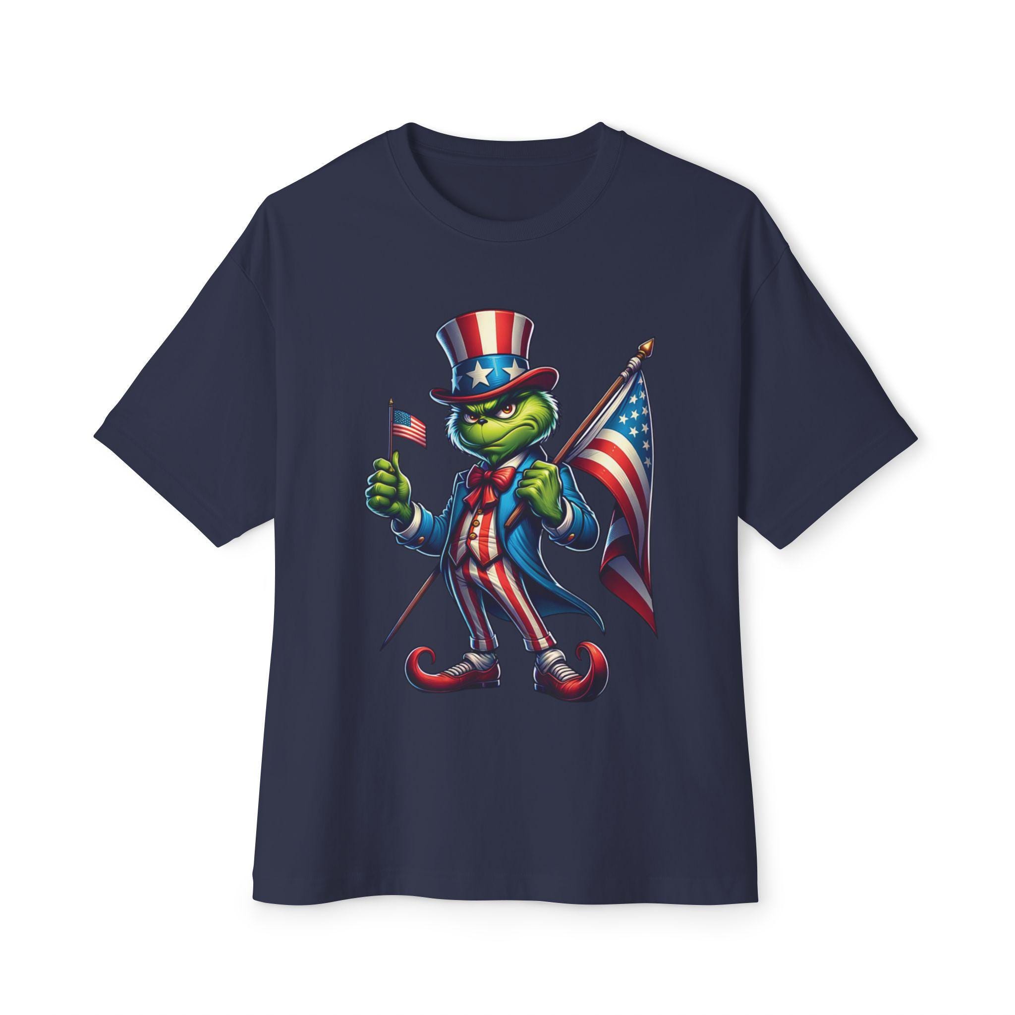 Grinch 4th of July Tee: Patriotic Dr. Seuss Unisex T-shirt - Etsy
