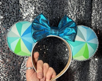 Epcot Spaceship Earth Inspired Minnie Ears