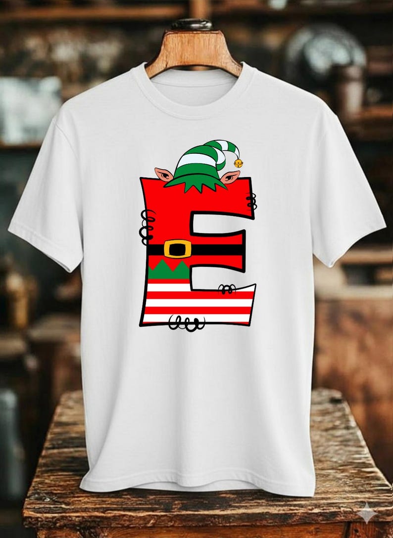 Christmas Elf Alphabet & Numbers PNG Bundle + Mockups Holiday Letters 0 ...