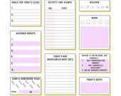 Fun & Engaging Daily Classroom Planner