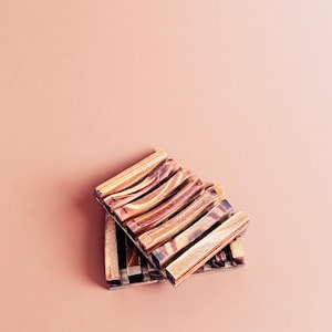 Natural Wooden Soap Dish