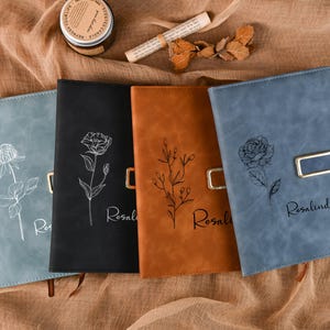 Personalized PU leather journals,custom engraved notebooks,custom journals,teacher appreciation gifts,perfect for journaling,planning