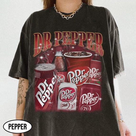 Vintage Dr Pepper Shirt, Retro Dr Pepper Bootleg Shirt, Dr Pepper Lover Shirt, Vintage Soda Lover Shirt, Dr Pepper Bootleg Rap Tee