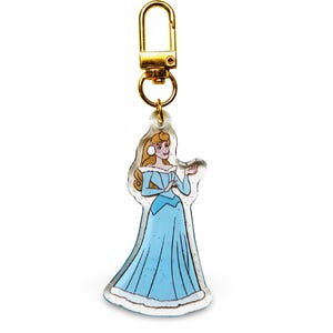 Winter Prinzessin Taschenanhänger // Schlüsselanhänger // Freizeitpark Gürteltasche // Versandfertig // Taschenanhänger