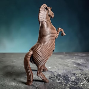 Trojan Horse Statue | The Odyssey Movie Memorabilia | Hand Painted Greek Mythology Decor | Epic Film Gift | Available in 3 Sizes image 6