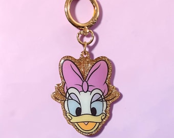 Daisy Duck Bag Charm | Keychain