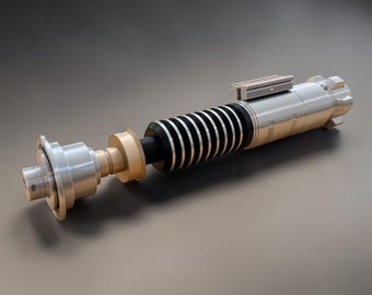 Luke Skywalker Lightsaber Hilt | Hand Finished Star Wars Replica | Return of the Jedi Collectible Prop