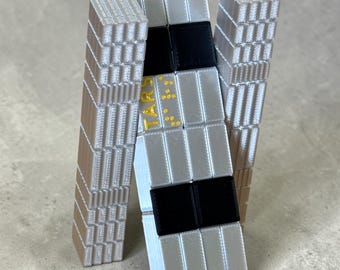 TARS Robot Figure | Interstellar Movie Collectible | Articulated Sci-Fi Robot| Geek Desk Display | Christopher Nolan Fan Gift