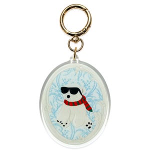 The Summer I Turned Pretty Inspired Polar Bear Junior Mint Bag Charm // June and July Co Exclusive Design // Ready to Ship