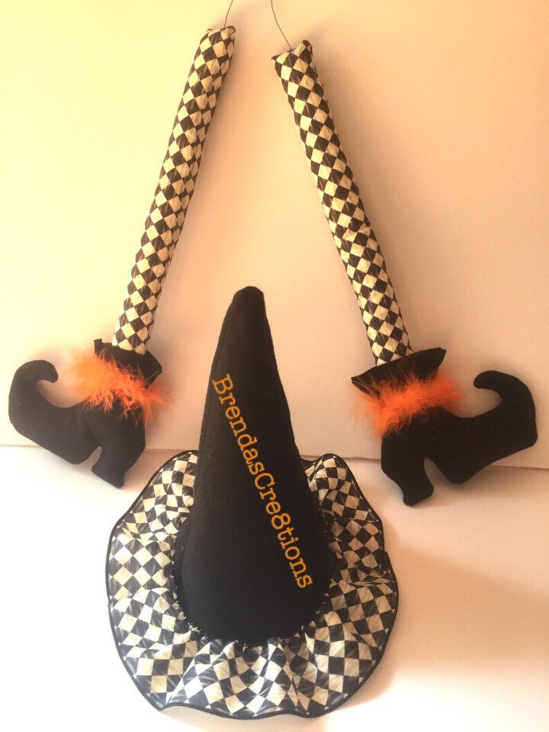 Witch Wreath Attachments Wreath Embellishments Wreath Etsy