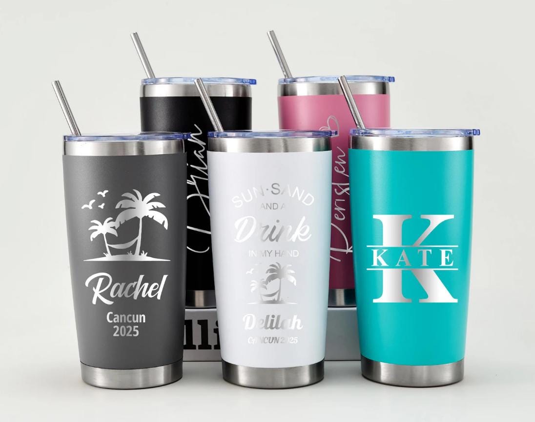 Tumblers For Laser Engraving 22 Oz Tumbler With Lid And Straw - Laser Engraved Beach Tumbler Tumblers For Laser Engraving 22 Oz Tumbler With Lid And Straw - Laser Engraved Beach Tumbler