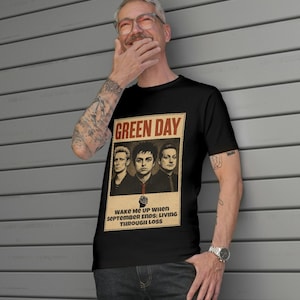 Unisex T-Shirt Green Day Vintage,YouthTshirt,Hoodie,Sweatshirt,Fans gift,trend shirt,Apparel,Vintage GreenDay,Green Day shirt