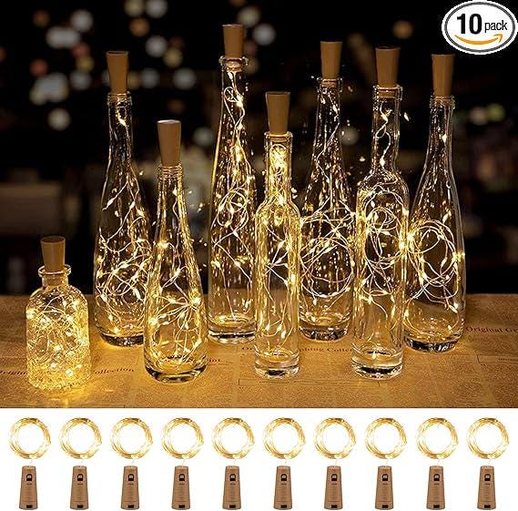 Wine bottle lights - Etsy 日本