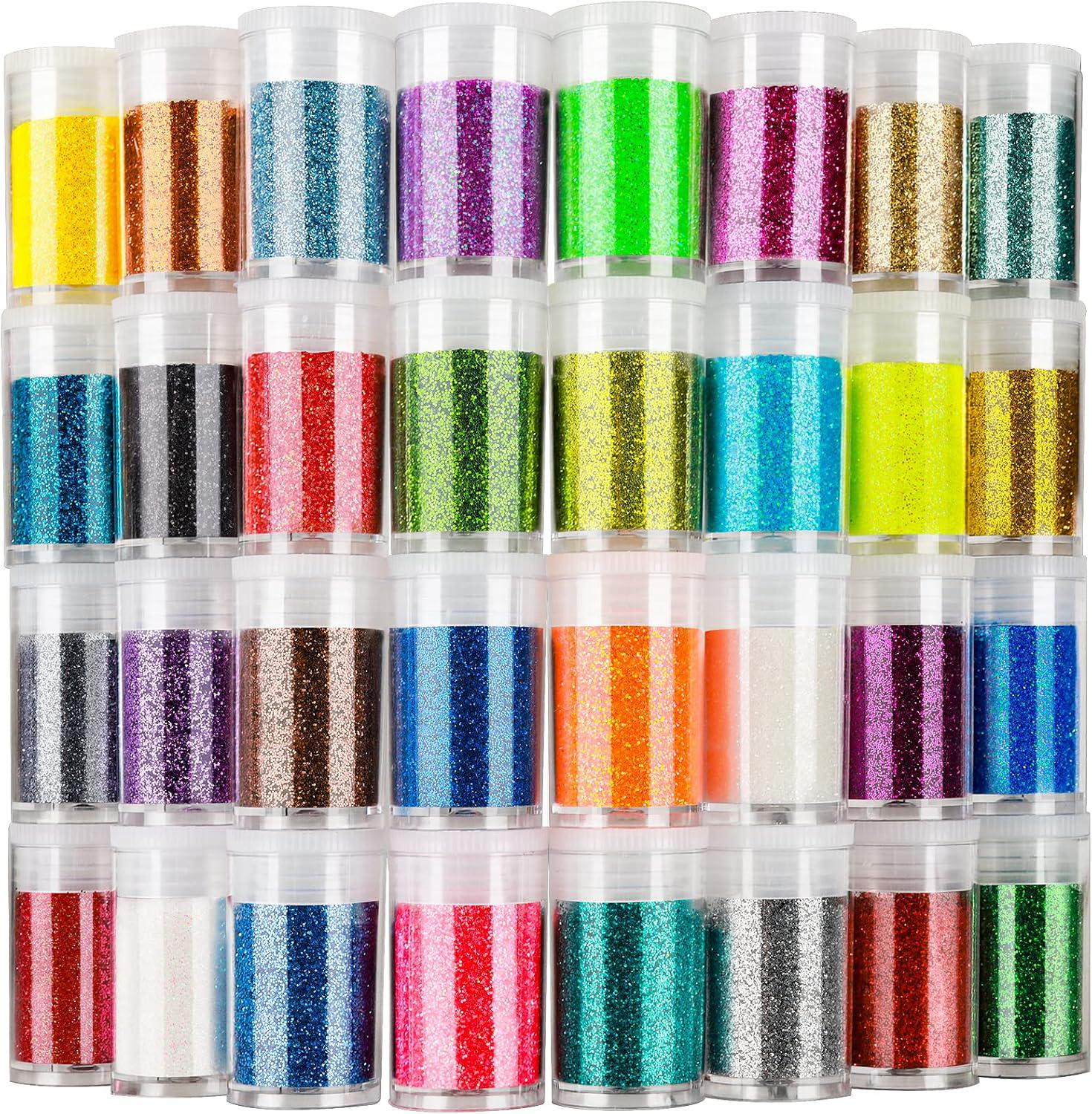 Hemway Glitzer Roségold Fein 130 G - Für Nagelkunst, Harzprojekte, Gesicht & Deko, Vegan & Wasserfest
