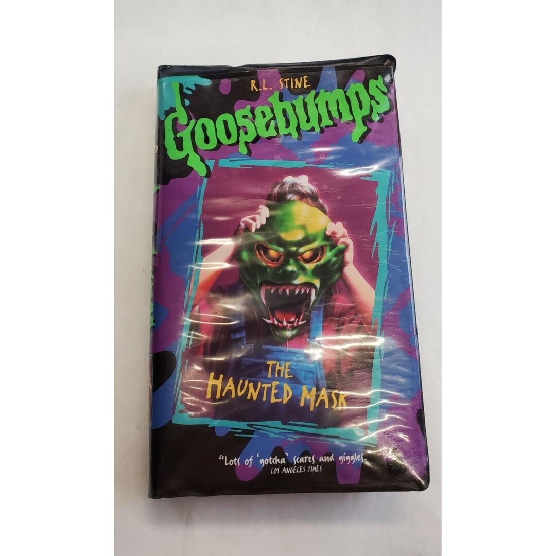 Goosebumps: the Haunted Mask by R.L Stine VHS 1995 - Clamshell - Etsy