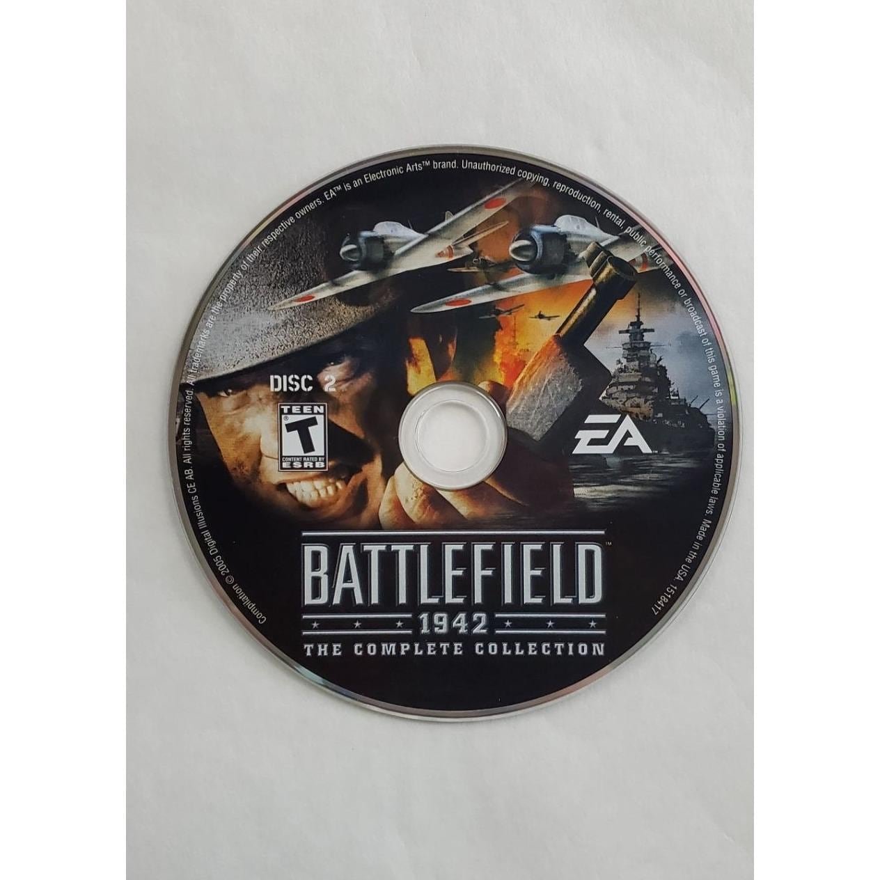 Battlefield 1942 the Complete Collection PC 2005 - Missing 2-disc
